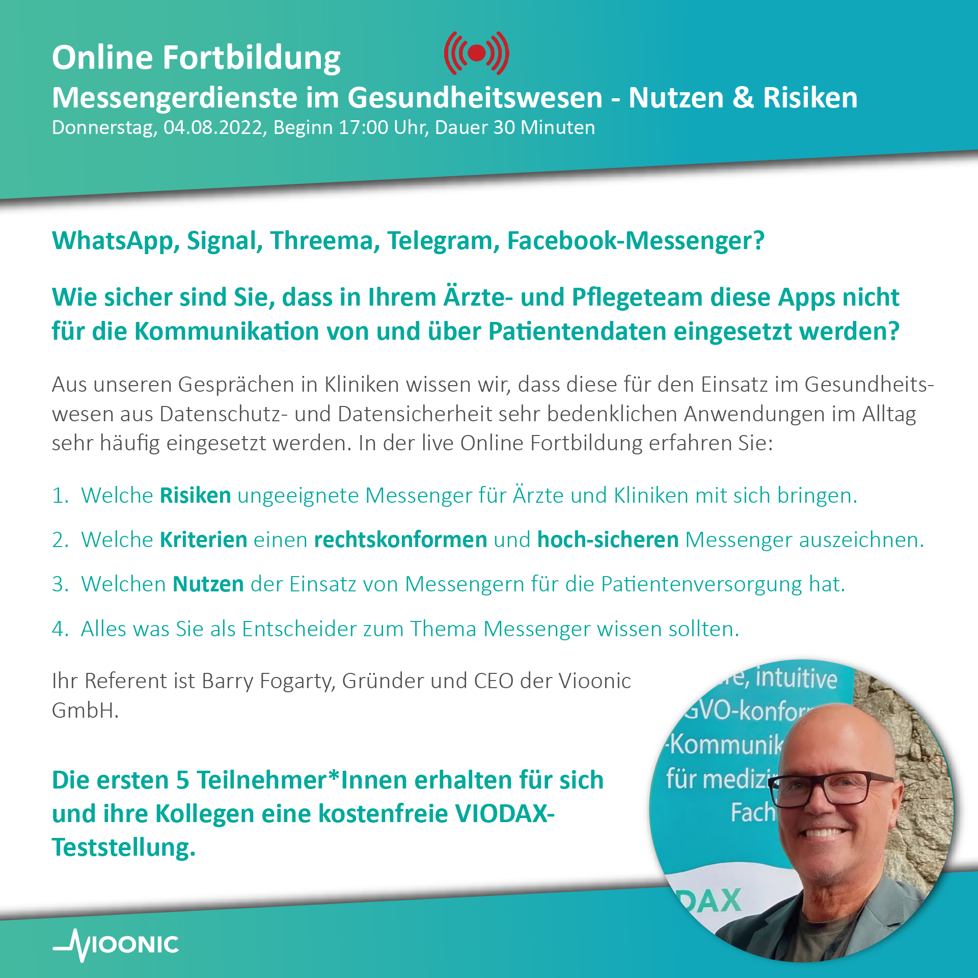 Auschreibung Fortbildung